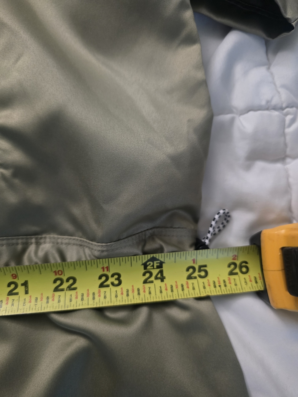 ​NWOT Nike Sportswear Icon Clash Satin Long Jacket - "Mystic Stone" - Picture 13 of 13